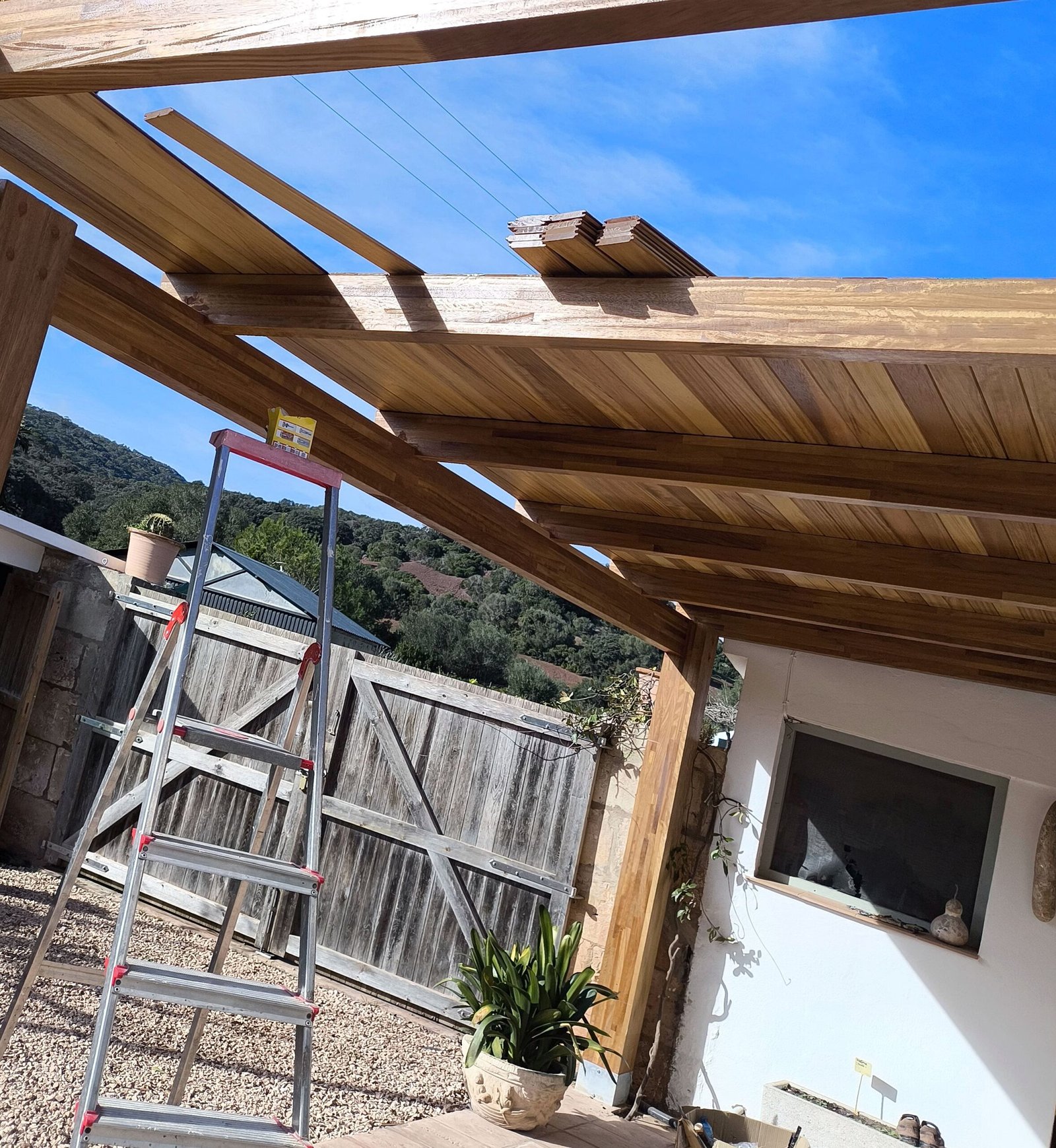 construccion techo madera